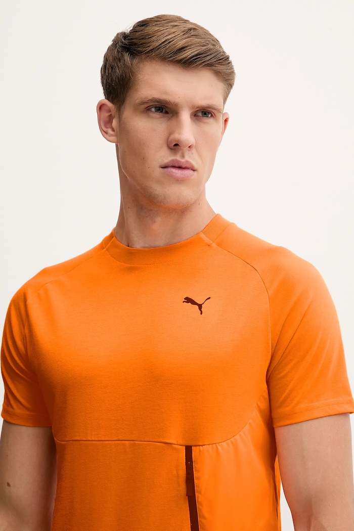 Puma edzős póló narancssárga 629673