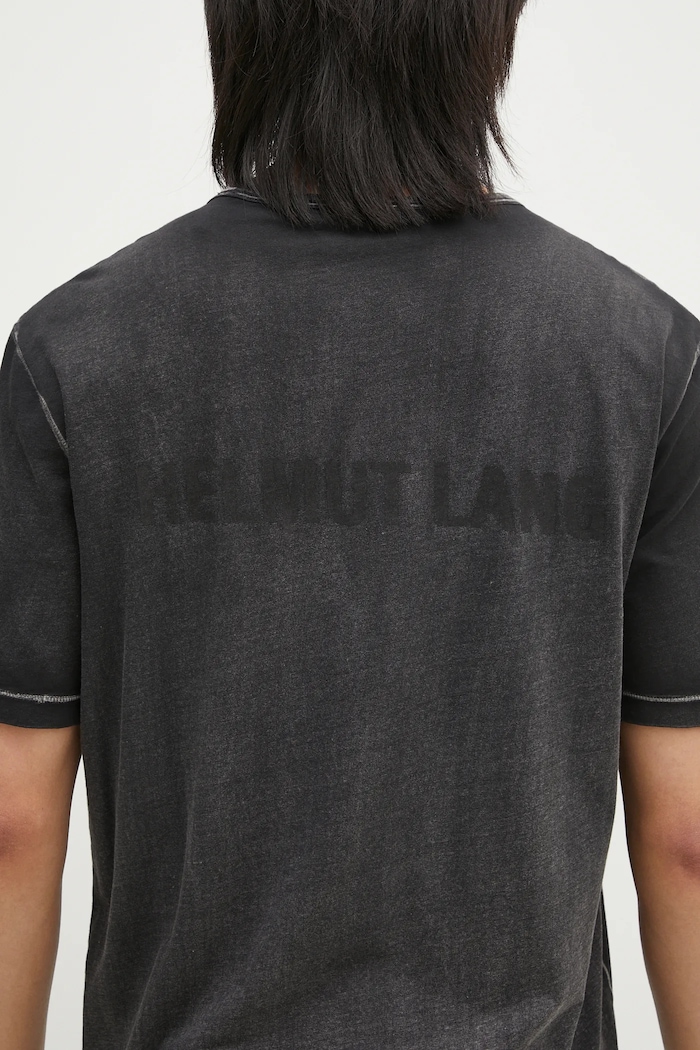 Μπλουζάκι Helmut Lang New York Tee.Garment O10HM508 μαύρο