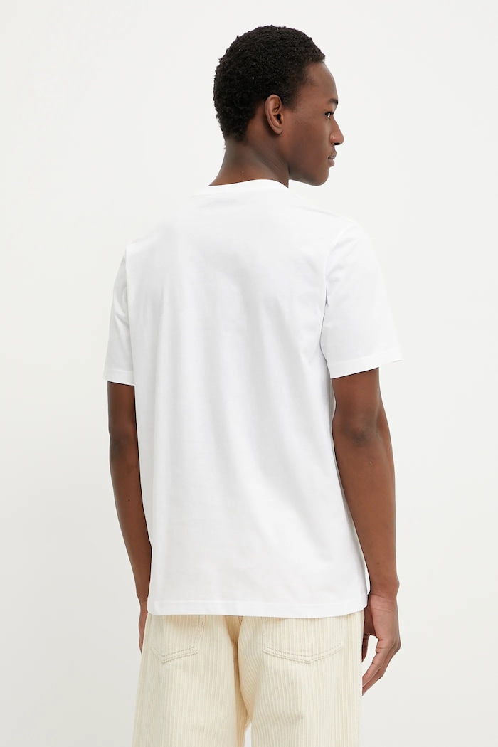 Odzież PS Paul Smith t-shirt bawełniany M2R.011R.PP5129 biały
