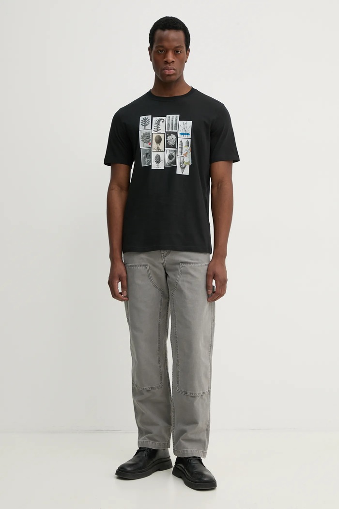 Bavlněné tričko PS Paul Smith M2R.011R.PP5135 černá SS25