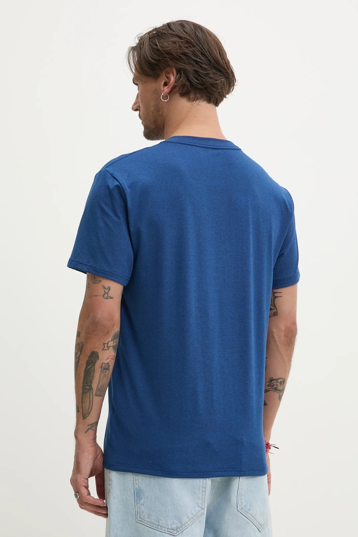 Odjeća Majica kratkih rukava Hollister Co. KI324.5089.202 mornarsko plava