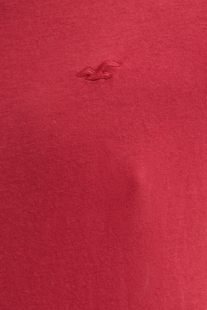 Hollister Co. t-shirt bawełniany KI324.5148.510 czerwony