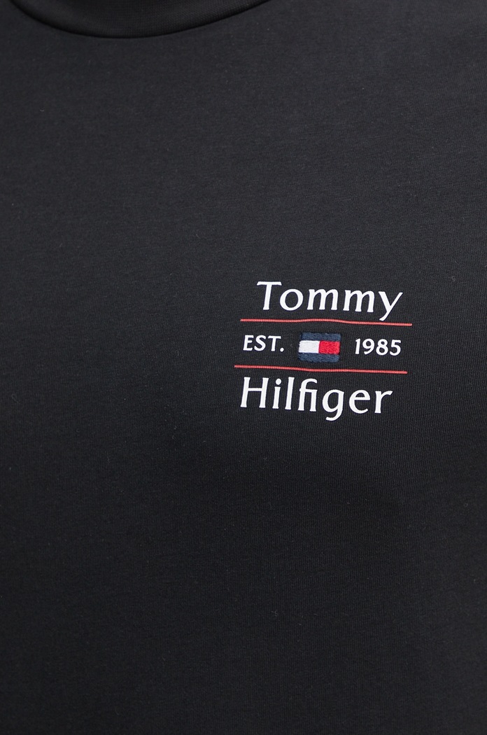 Tommy Hilfiger t-shirt bawełniany MW0MW38622 czarny
