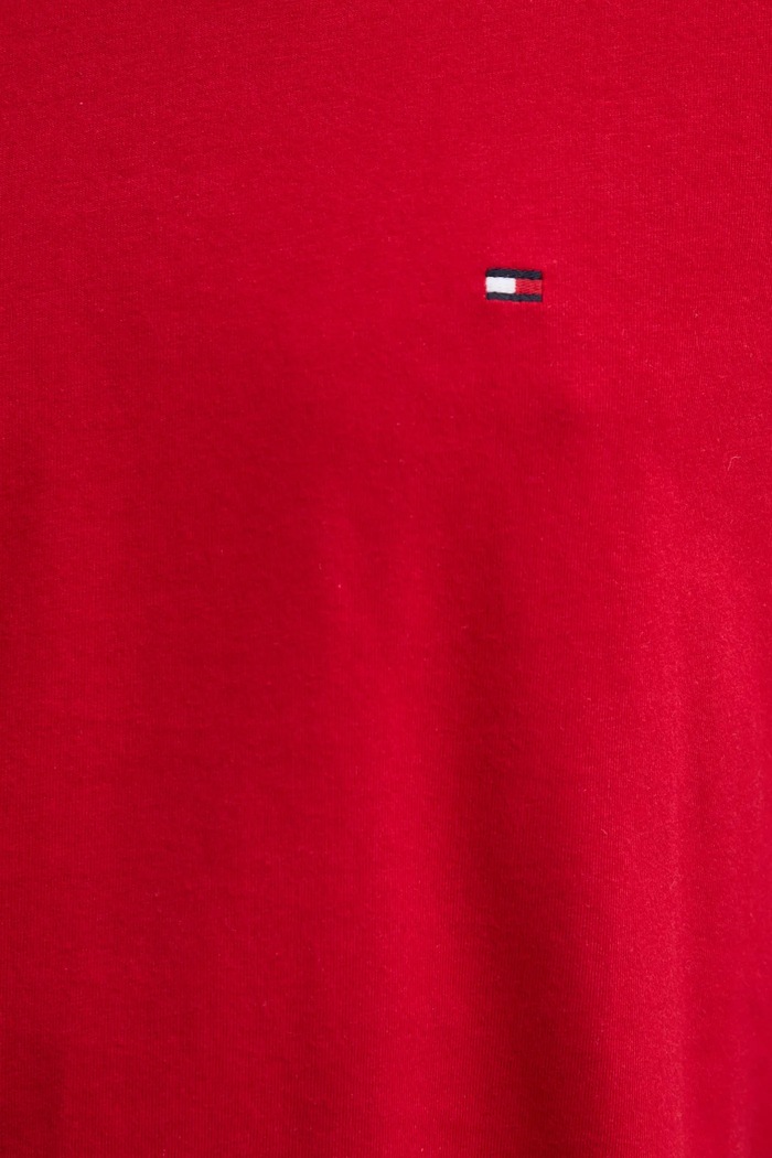 Tommy Hilfiger majica za muškarce od pamuka MW0MW39249 crvena