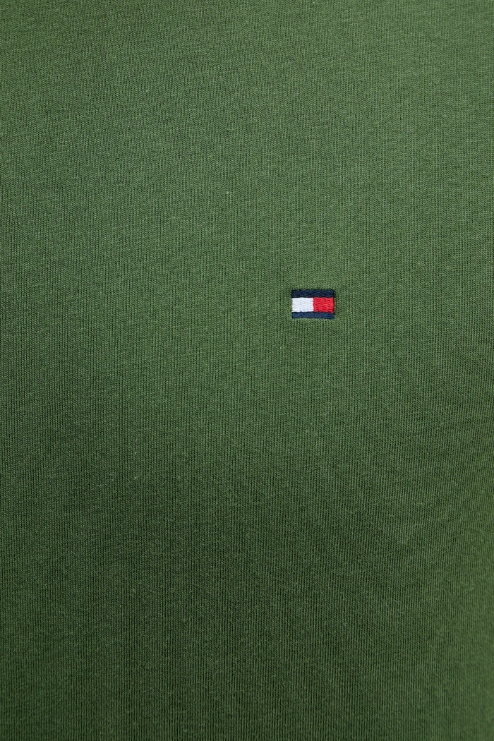 Tommy Hilfiger tricou bărbătesc din bumbac MW0MW39249 verde