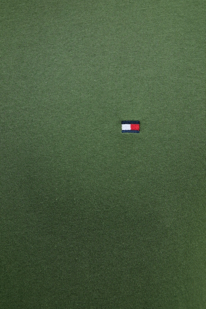 Tommy Hilfiger tricou bărbătesc din bumbac MW0MW39249 verde