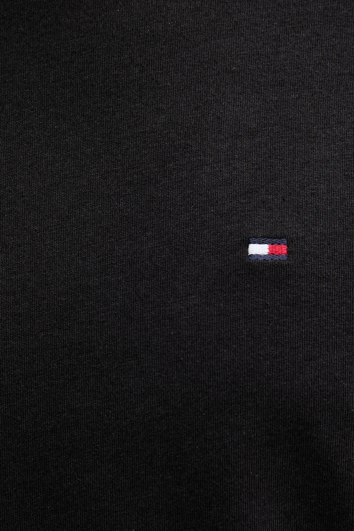 Tommy Hilfiger tricou bărbați de bumbac negru MW0MW39249