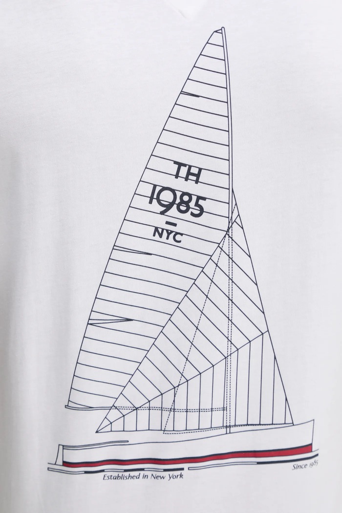 Tommy Hilfiger tricou din bumbac MW0MW38614 alb
