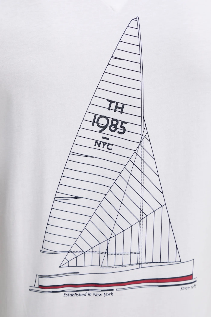 Tommy Hilfiger tricou din bumbac MW0MW38614 alb