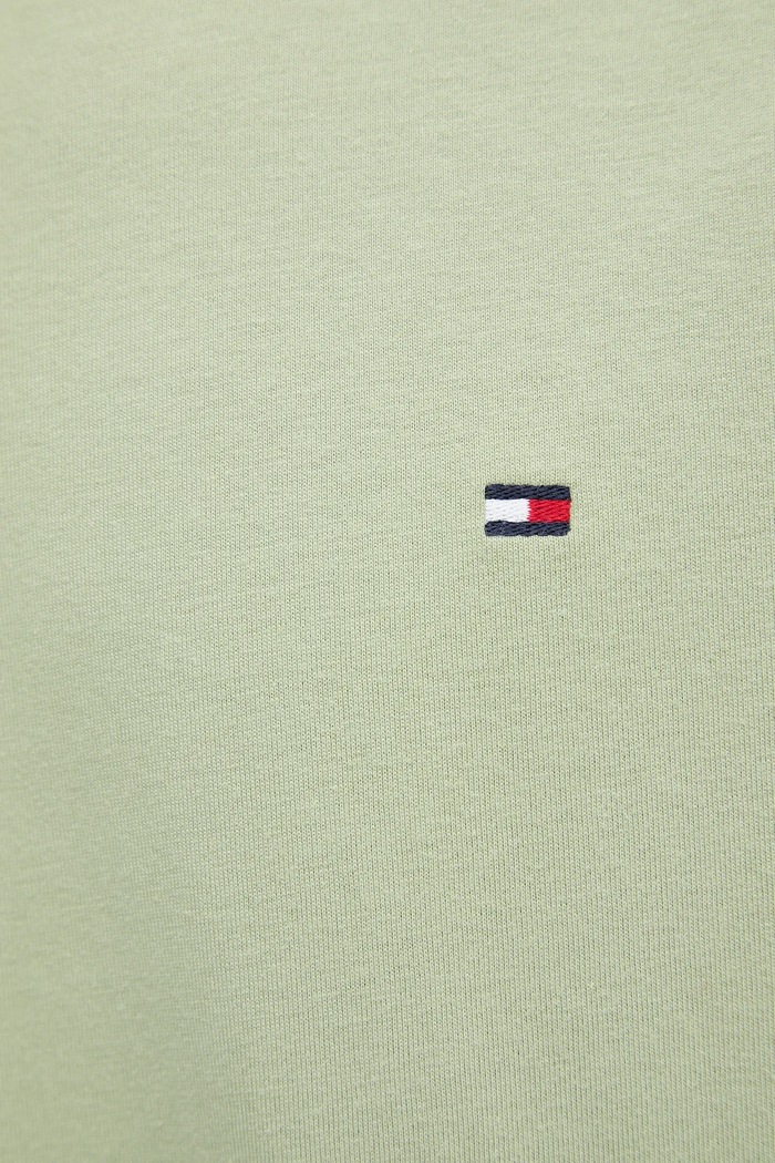 Tommy Hilfiger t-shirt ανδρικό βαμβακερό MW0MW39995 πράσινο