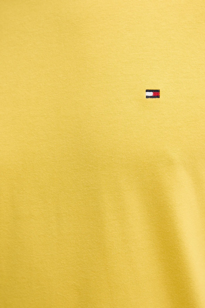 Tommy Hilfiger tričko pánske bavlnené žltá MW0MW39995