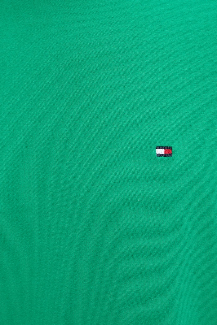 Tommy Hilfiger tričko pánske bavlnené zelená MW0MW39995
