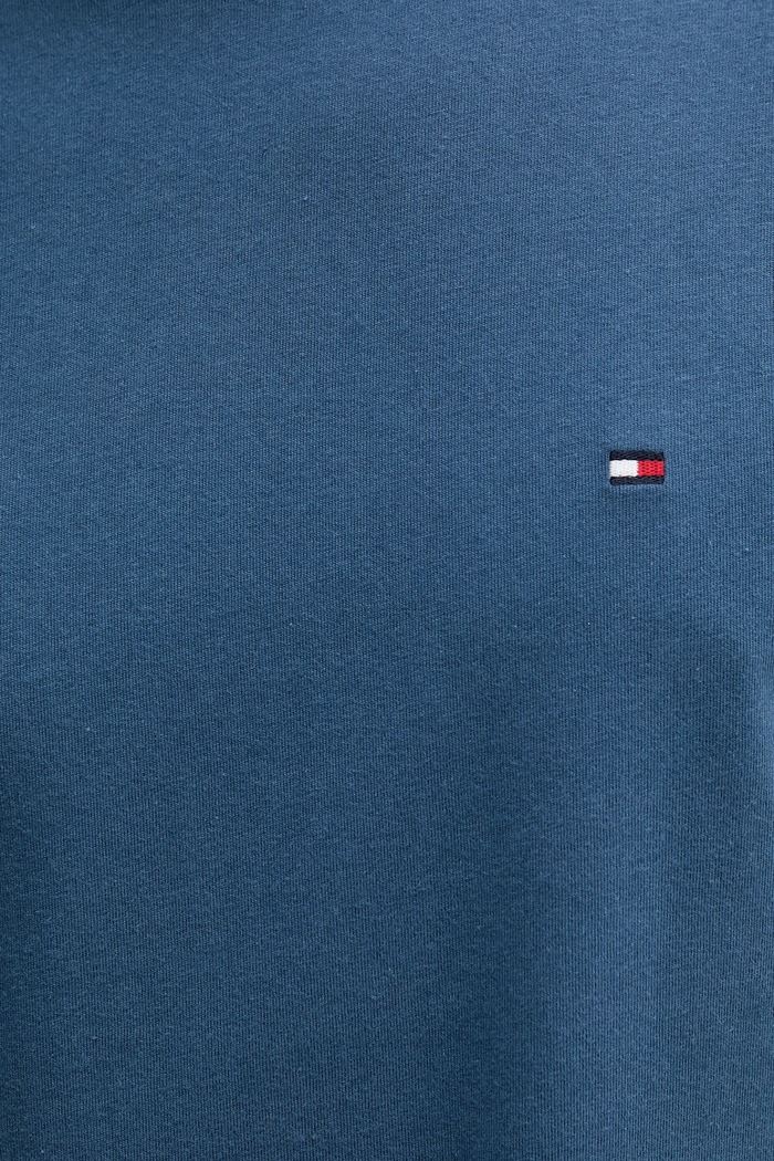 Tommy Hilfiger tričko pánske bavlnené modrá MW0MW39995