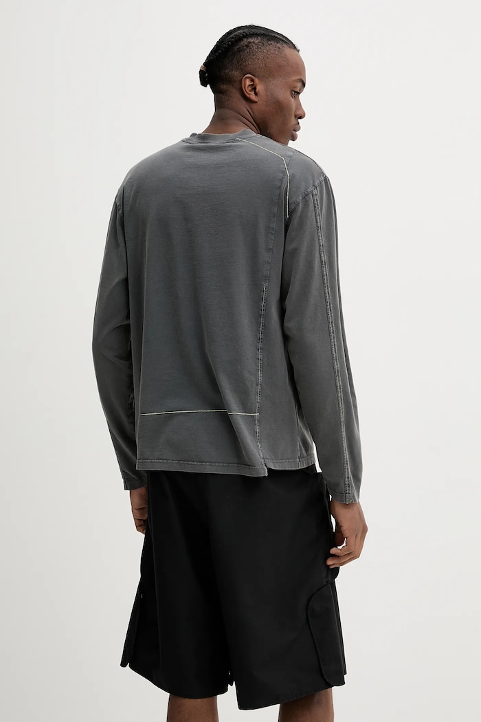 Odzież A-COLD-WALL* longsleeve bawełniany ACWMTS207 szary