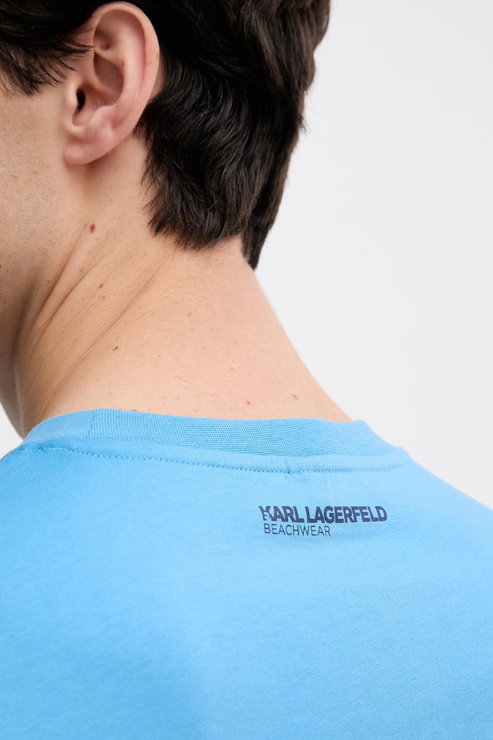 Karl Lagerfeld T-shirt męski bawełniany A2M46038