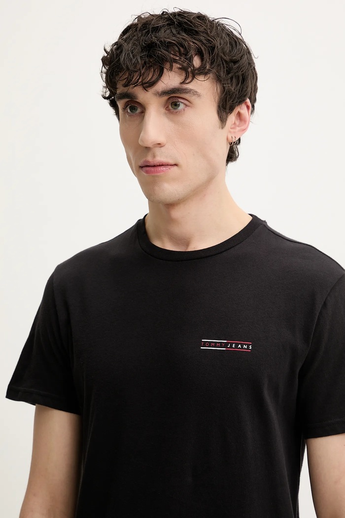 Tommy Jeans pamut póló DM0DM21344