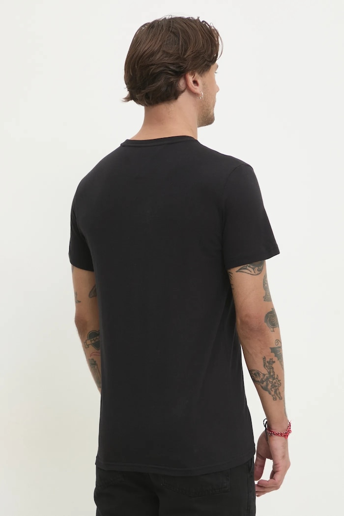 Odjeća Pamučna majica Tommy Jeans DM0DM21863 crna