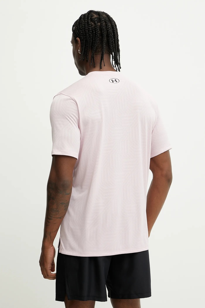 Oblečení Tréninkové tričko Under Armour UA Tech Geotessa 1382182 růžová