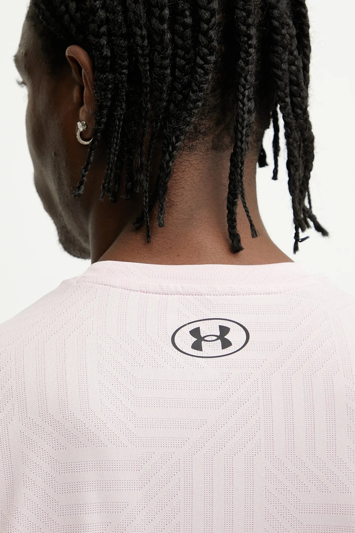 Tréninkové tričko Under Armour UA Tech Geotessa 1382182 růžová