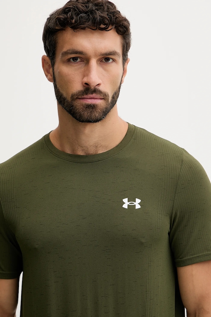 Under Armour tricou de antrenament bărbați Vanish Seamless verde 1382801