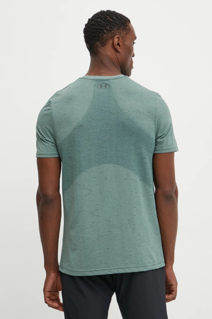 Oblečenie Under Armour tréningové tričko pánske Vanish Seamless 1382801 zelená