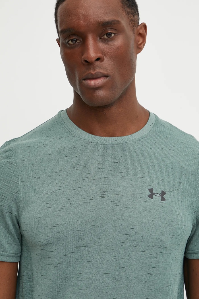 Under Armour tréningové tričko pánske Vanish Seamless zelená 1382801