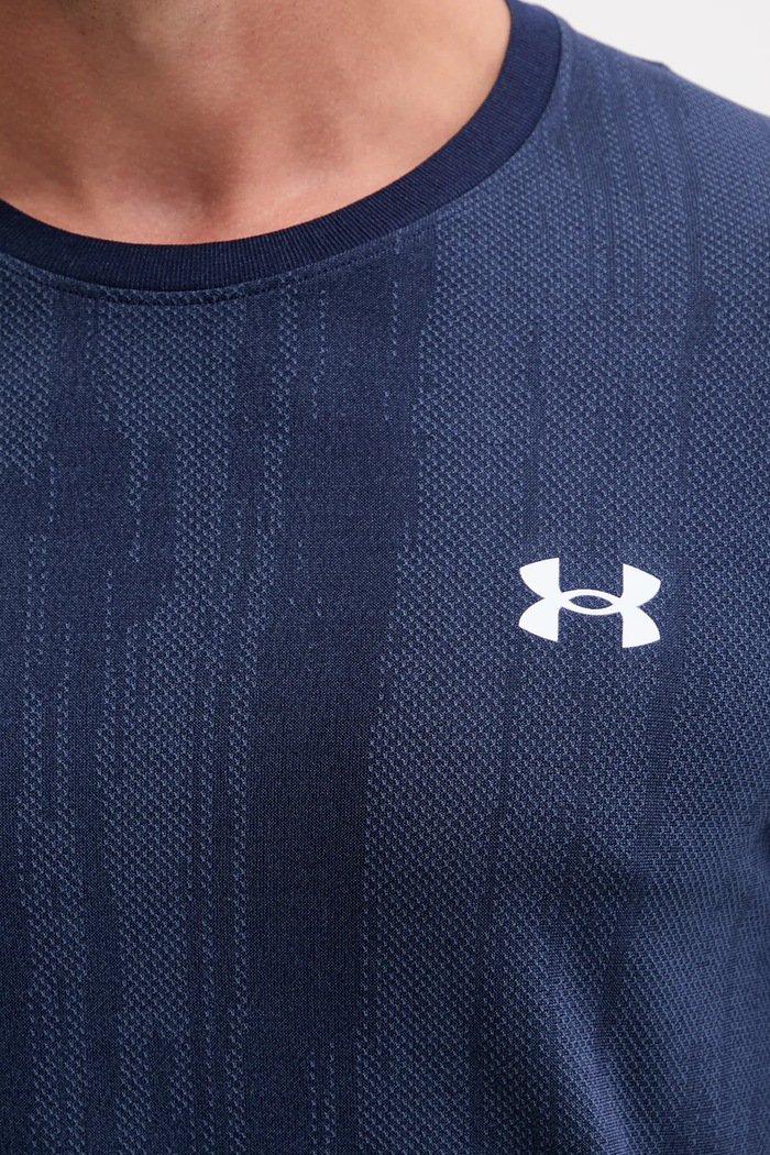 Tréninkové tričko Under Armour Vanish Seamless 1388129 námořnická modř