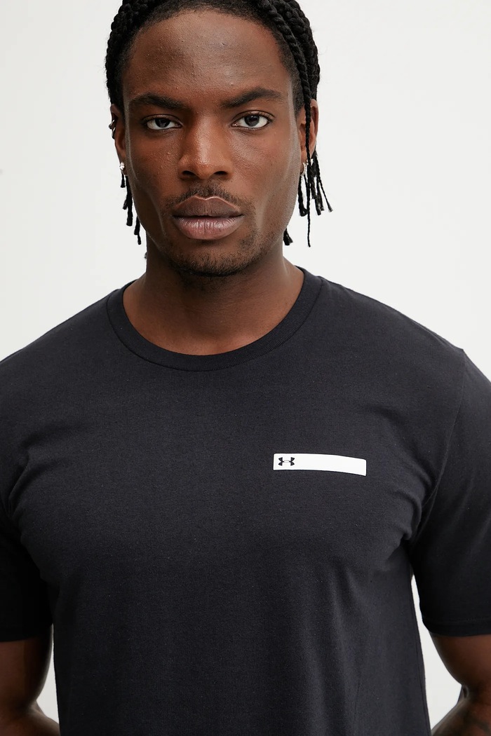 Under Armour t-shirt treningowy czarny 1390203