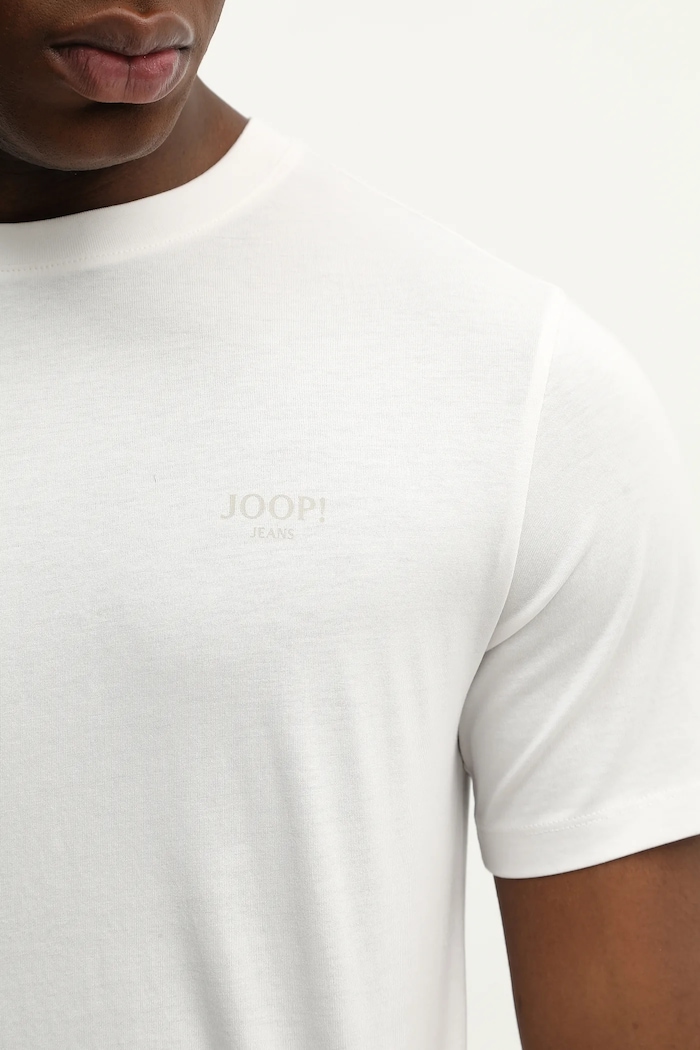 Bombažna kratka majica Joop! 30045926 bež