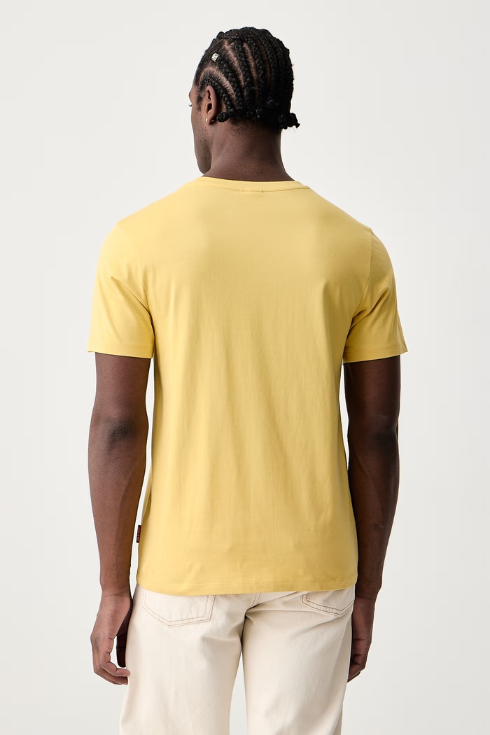 Odzież Joop! T-shirt męski bawełniany 30045926 żółty
