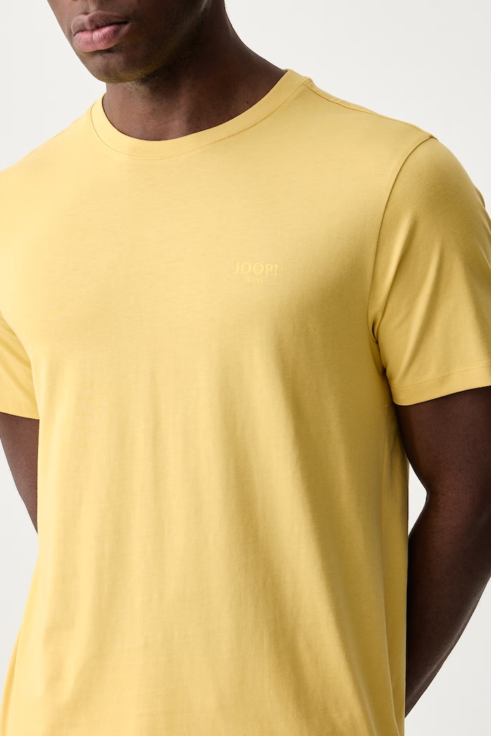T-shirt męski bawełniany Joop! 30045926 żółty