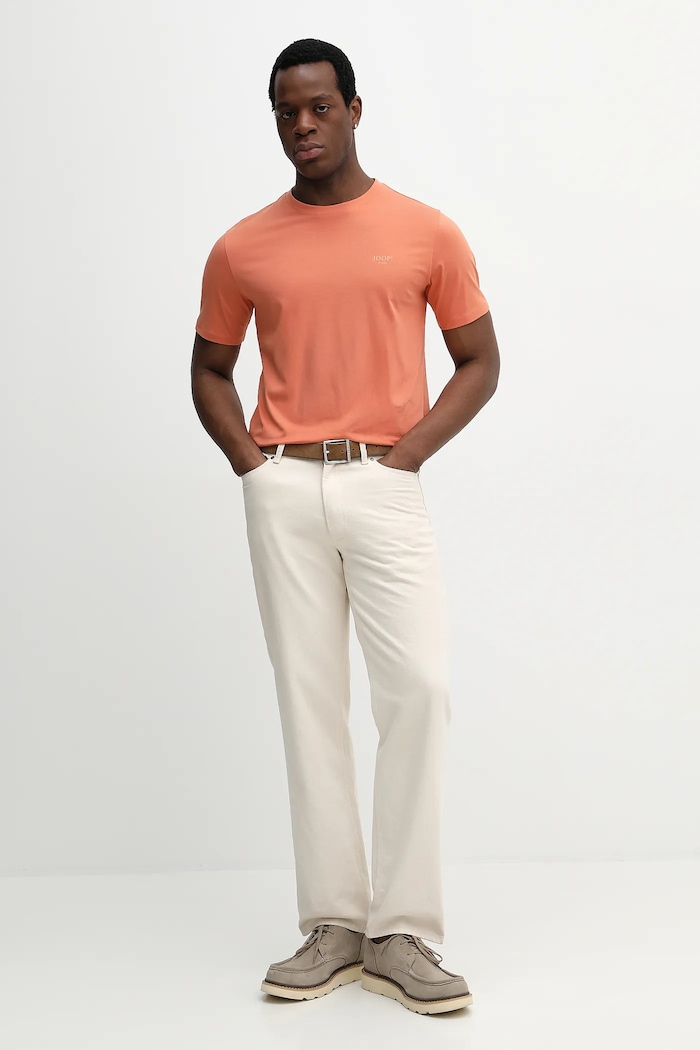 Joop! tricou din bumbac 30045926 portocaliu SS26