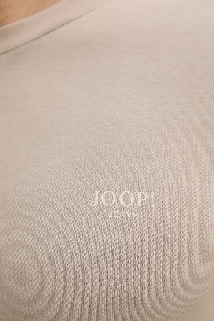 T-shirt ανδρικό βαμβακερό Joop! μπεζ 30045926
