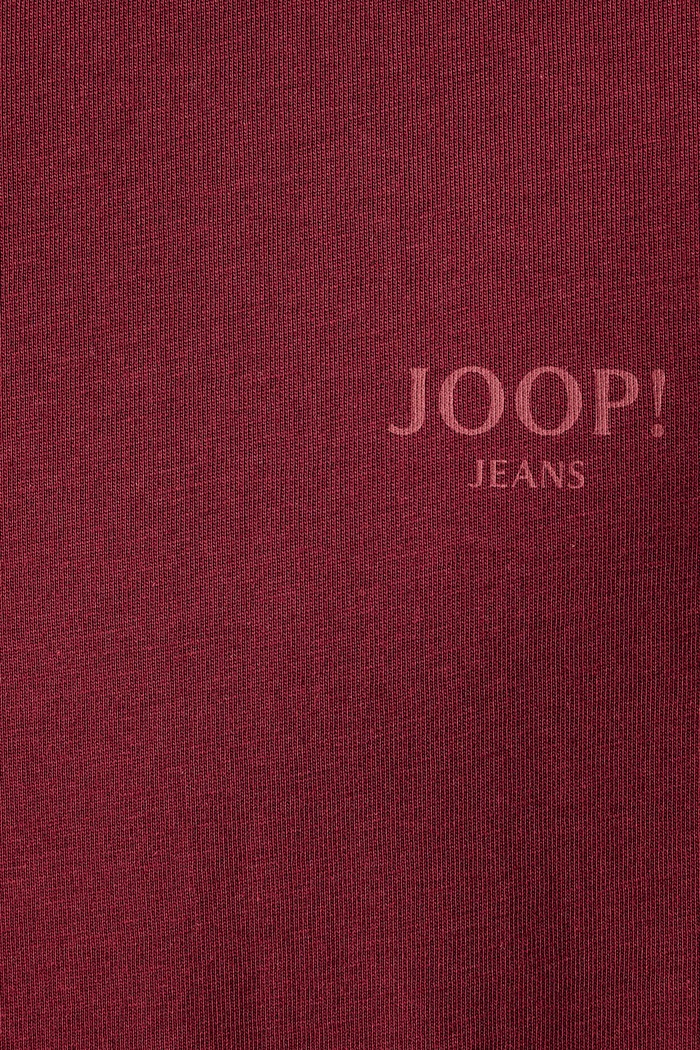 T-shirt męski bawełniany Joop! bordowy 30045926
