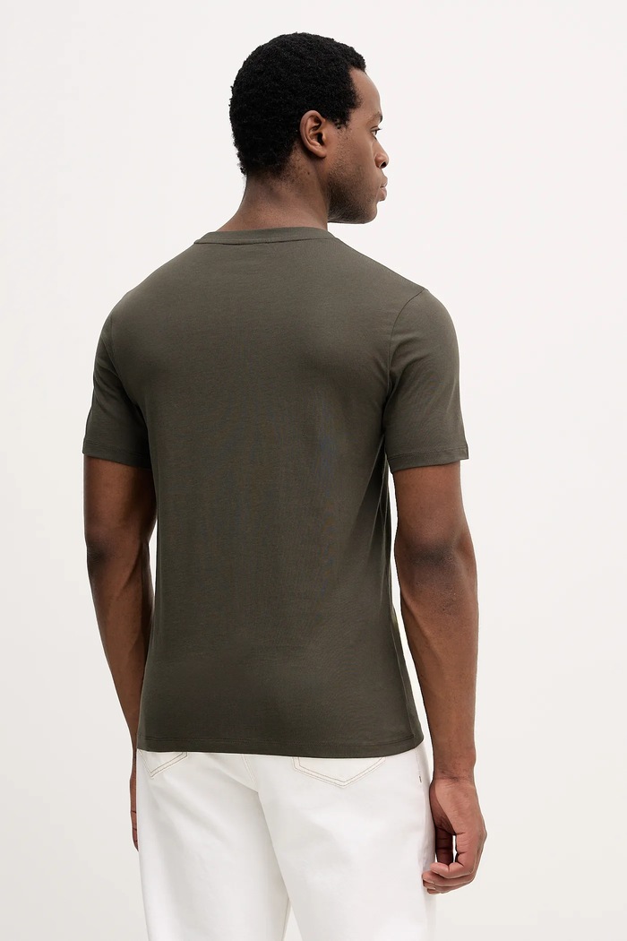 Ρούχα Joop! T-shirt ανδρικό βαμβακερό 30045926 πράσινο