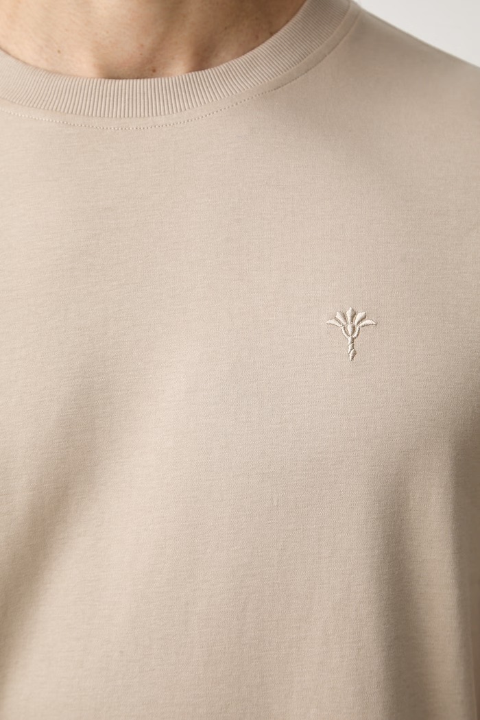 Joop! t-shirt da uomo in cotone 30045539 beige