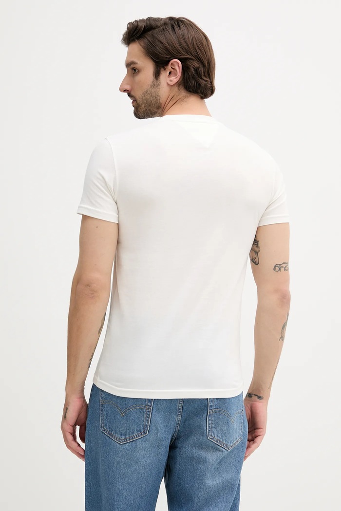 Tommy Jeans basic tričko pánske bavlnené 2-pak DM0DM20687 tmavomodrá