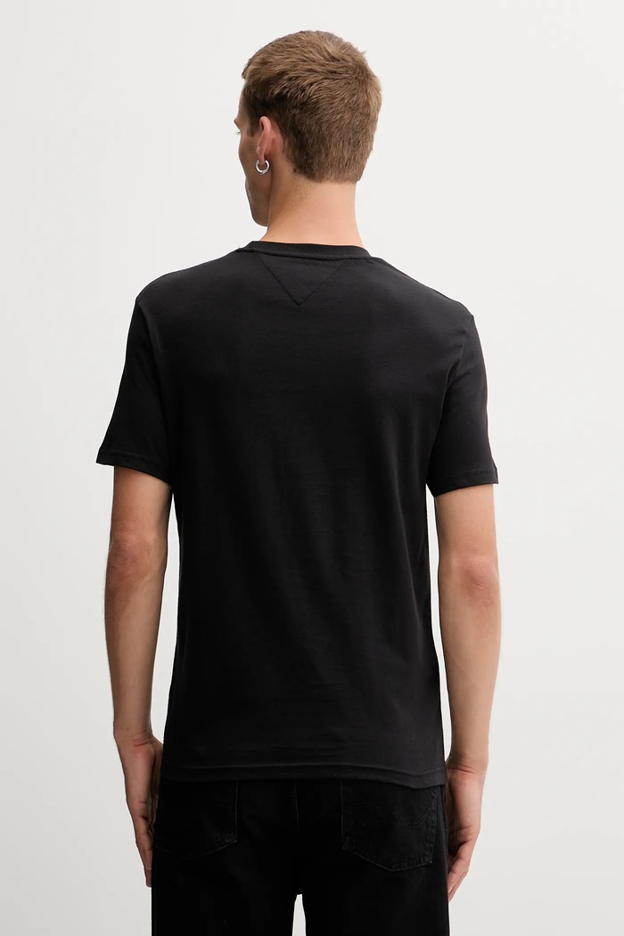 Tommy Jeans basic tričko pánske bavlnené 2-balenie tmavomodrá DM0DM20687