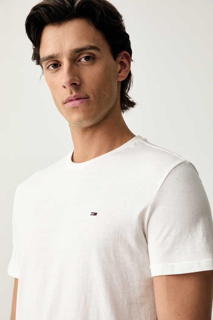 Tommy Jeans T-shirt męski bawełniany 3-pack DM0DM21579