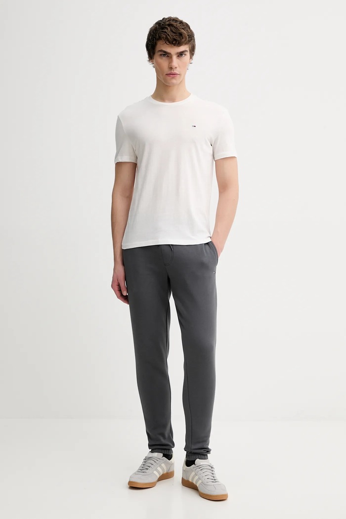 Tommy Jeans tricou bărbați din bumbac pachet de 3 bej DM0DM21579