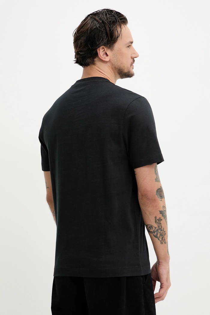 Odzież Abercrombie & Fitch t-shirt bawełniany KI175.5130.900 czarny