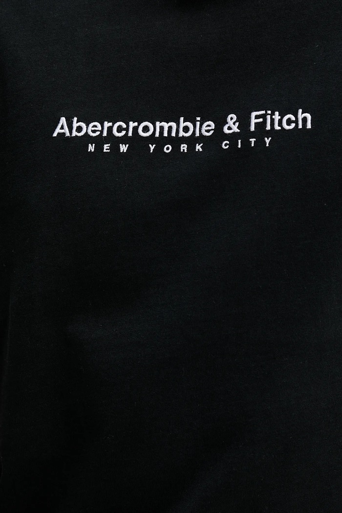 Abercrombie & Fitch t-shirt bawełniany KI175.5130.900 czarny