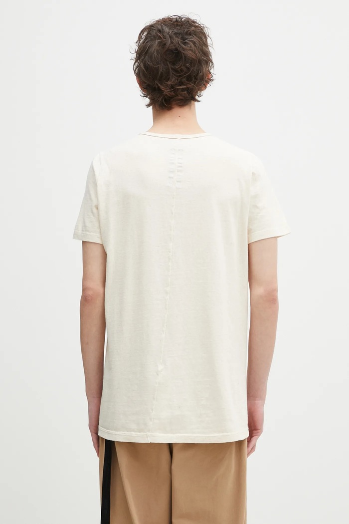 Clothing Rick Owens cotton t-shirt Level T DU01E3250.RNNP3P beige