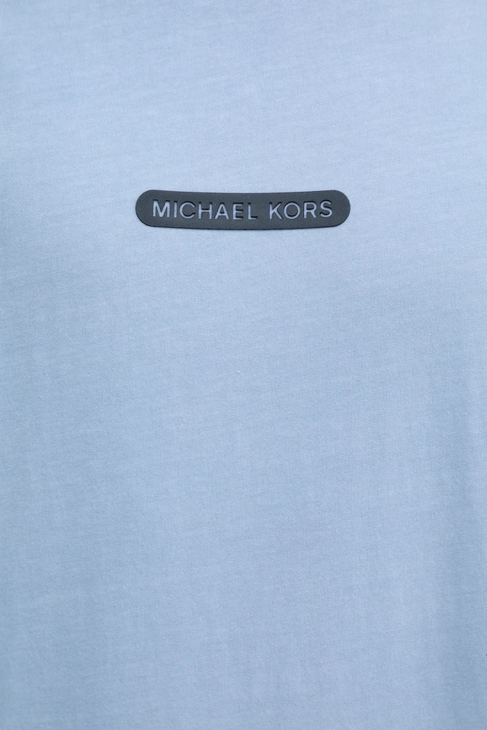 Michael Kors t-shirt bawełniany CS552K2HU2 niebieski