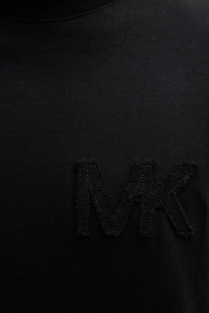 Michael Kors t-shirt bawełniany CS552HY1V2 czarny