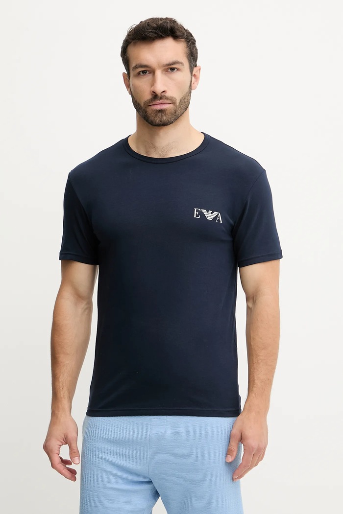 Emporio Armani Underwear póló otthoni viseletre 2 db EM001849.AF10778 fehér AW25