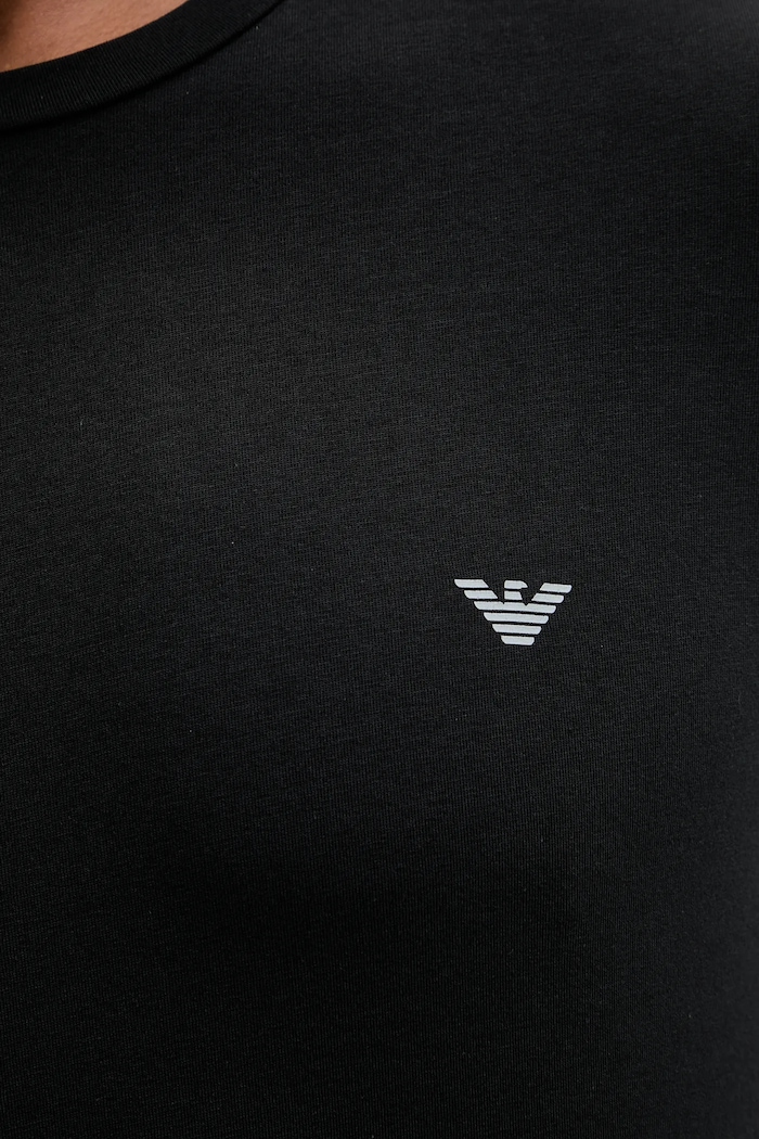 Emporio Armani Underwear t-shirt lounge 2-pack czarny EM000391.AF10776