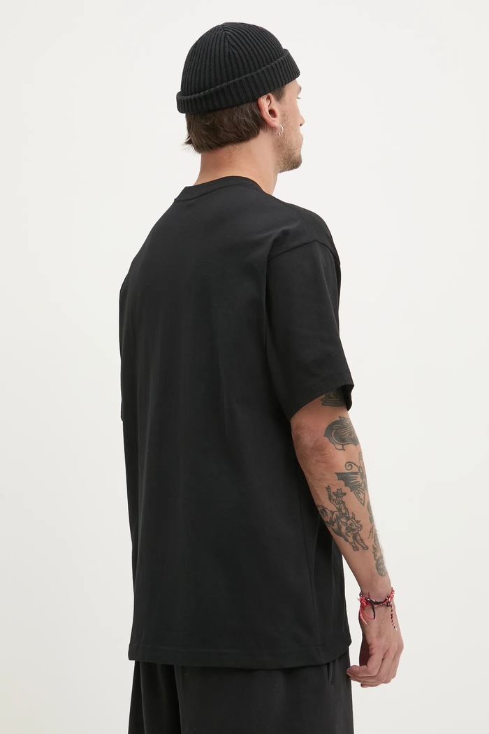 Odjeća Pamučna majica Vans VN000P1PBLK1 crna