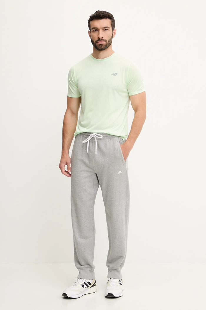 New Balance t-shirt treningowy MT41253MEW zielony SS25