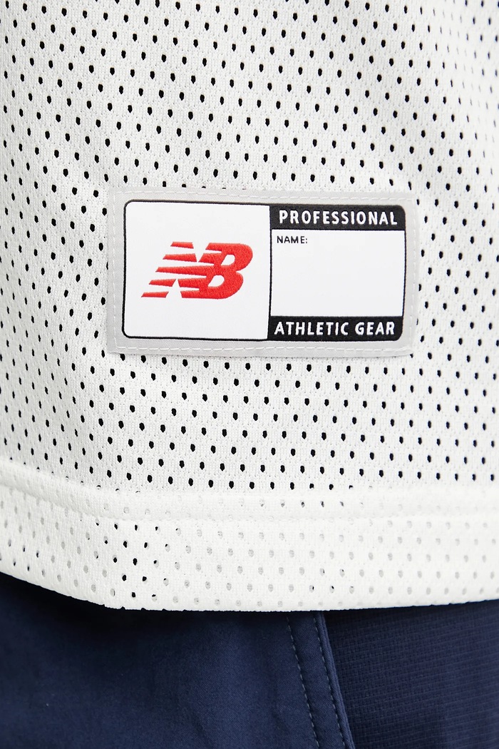New Balance Tricou de antrenament cu două fețe MT51608BK
